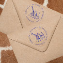 Search for giraffe rubber stamps African animal