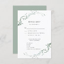 Search for garden wedding rsvp cards Eucalyptus
