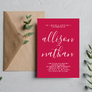 Search for raspberry wedding invitations Script