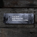 Search for crow return address labels Haunted