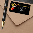 Search for guitar return address labels Rock and roll