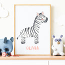 Search for zebra and pink posters Baby girl