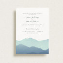 Search for national park wedding invitations Mountain