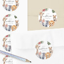 Search for elephant girl baby shower stickers Giraffe