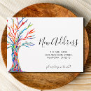 Search for family invitations Change of address