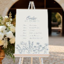 Search for wildflower wedding programs Calligraphy