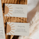 Search for fun in the sun invitations Boho