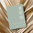 Search for classic save the dates Minimalist