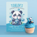 Search for panda birthday invitations Bubble tea