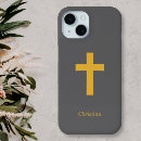 Search for gold cross iphone cases Religious