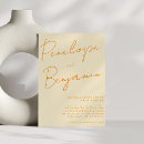 Search for orange and cream wedding invitations Minimalist