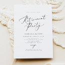 Search for retirement dinner invitations Simple
