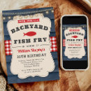 Search for fish fry invitations Rustic