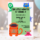 Search for monster bash birthday invitations Cute
