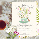 Search for gender neutral tea party invitations For her