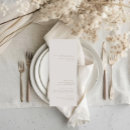 Search for wedding menus Dinner