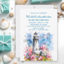Search for lighthouse birthday invitations Sea