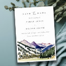 Search for mountain landscape save the dates National park