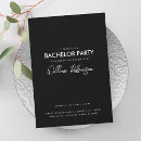 Search for black stag party invitations Formal