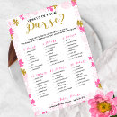 Search for games bridal shower invitations Flowers