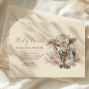 Search for highland cow birthday invitations Girl