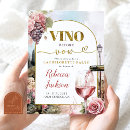 Search for wine tasting hen party invitations Vino before vows