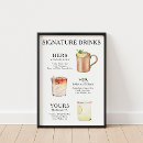 Search for his and hers wedding posters Bar