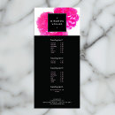 Search for watercolour rack cards Makeup artist
