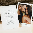 Search for editable wedding invitations Modern minimalist