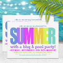 Search for end of summer bbq invitations Grill