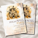 Search for trendy halloween invitations Haunted house