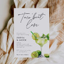 Search for love and tacos invitations Margarita