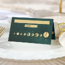 Search for gold star place cards Night sky