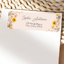 Search for elegant birthday return address labels Pink