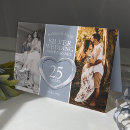 Search for 25th wedding anniversary cards 25 years