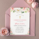Search for blush christening invitations Pink
