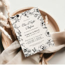 Search for floral rehearsal dinner invitations Vintage