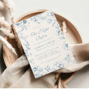 Search for blue rehearsal dinner invitations Calligraphy