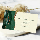 Search for emerald green place cards Modern