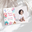 Search for little mermaid invitations Pink