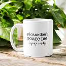 Search for scared mugs Typography