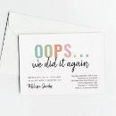 Search for we did it invitations Modern