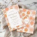 Search for daisy wedding invitations Boho chic
