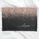 Search for gold glitter pillowcases Girly