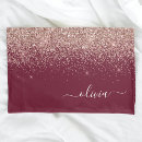 Search for gold glitter pillowcases Girly