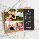 Search for cute new years cards Photo collage