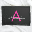 Search for black and pink pillowcases Girly