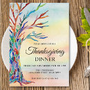 Search for colourful thanksgiving invitations Rustic