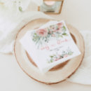 Search for blush floral napkins Script