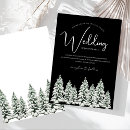 Search for snowy wedding invitations Winter